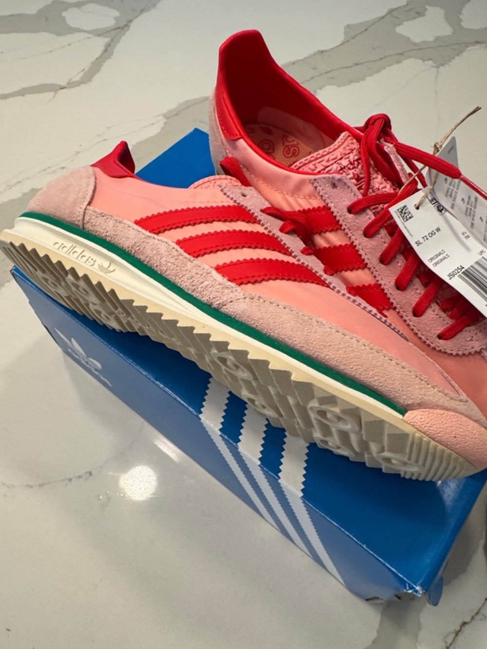 ADIDAS SL 72 OG Retro Women’s Sneakers Size US 9.5 New - Picture 10 of 11